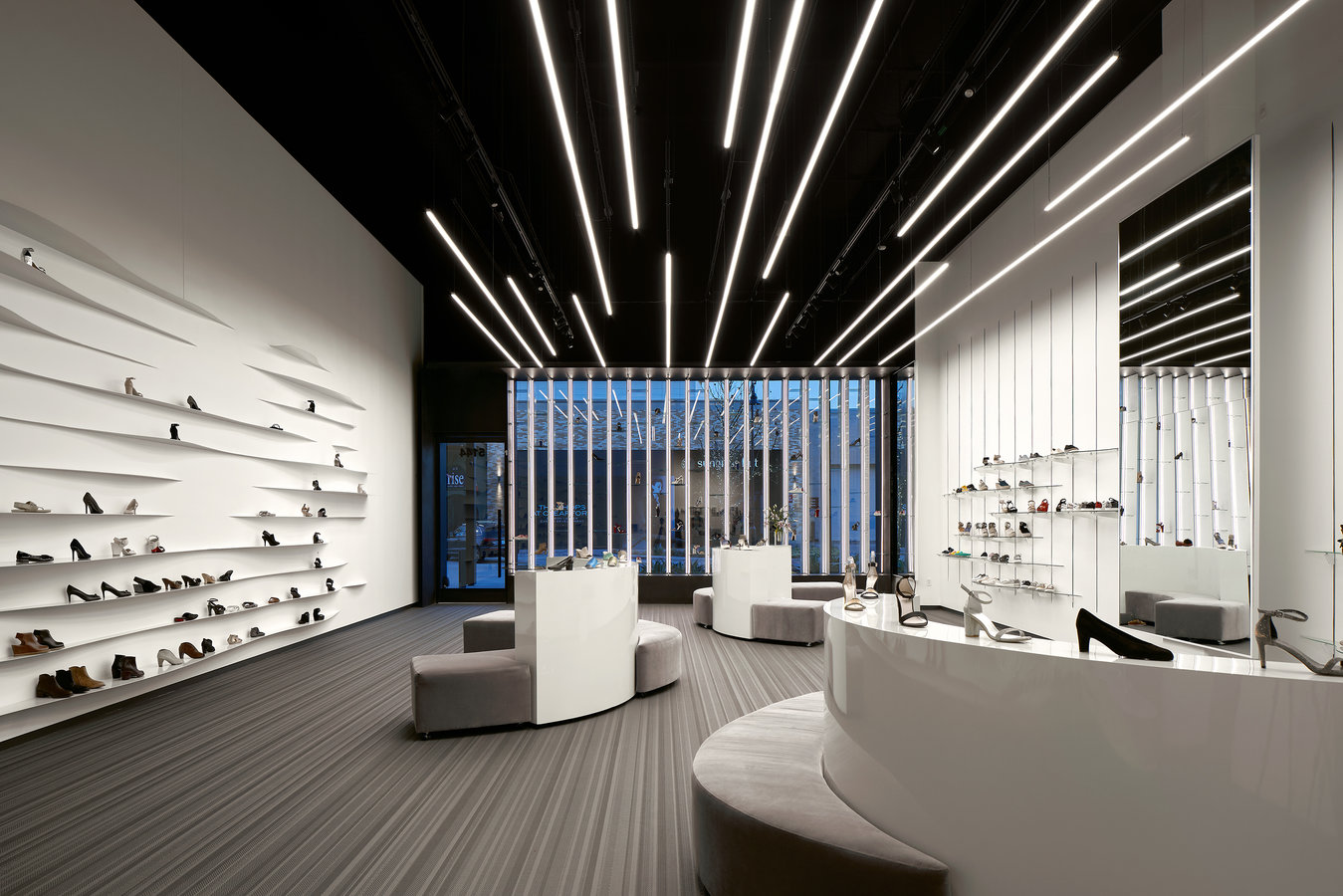 Shoe store designs sale